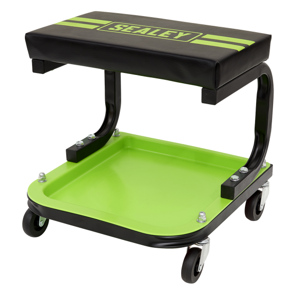 Sealey SCR9HV ⏐ Mechanic's Utility Seat - Green