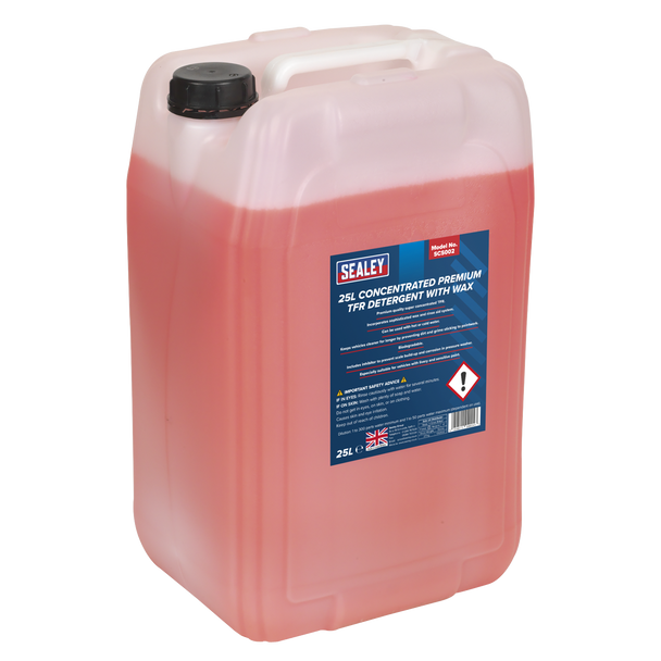 Sealey SCS002 ⏐ Concentrated TFR Premium Detergent with Wax 25L