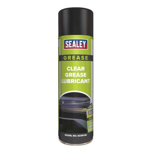 Sealey SCS012S ⏐ Clear Grease Lubricant 500ml