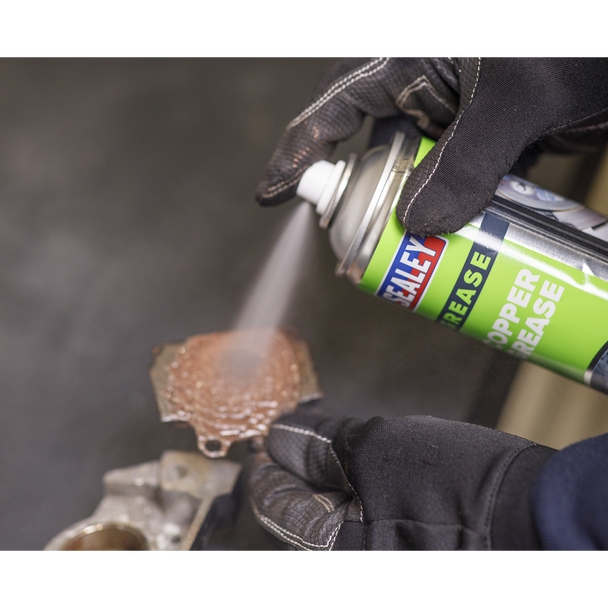 Sealey SCS016S ⏐ Copper Grease Lubricant 500ml