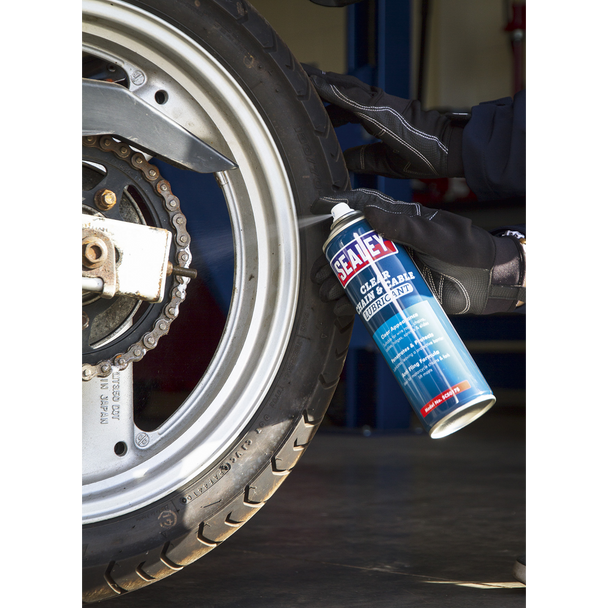Sealey SCS017S ⏐ Chain & Cable Clear Lubricant 500ml