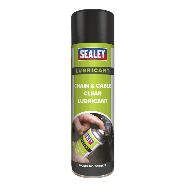 Sealey SCS017S ⏐ Chain & Cable Clear Lubricant 500ml