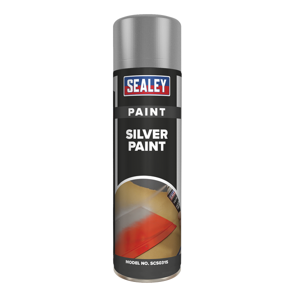 Sealey SCS031S ⏐ Paint 500ml - Silver