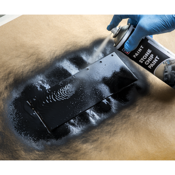 Sealey SCS060 ⏐ Stone Chip Paint 500ml - Pack of 6