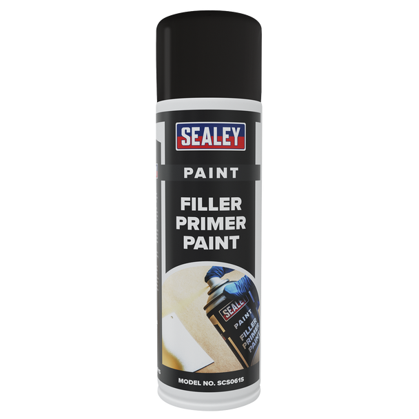 Sealey SCS061 ⏐ Filler Primer Paint 500ml - Pack of 6