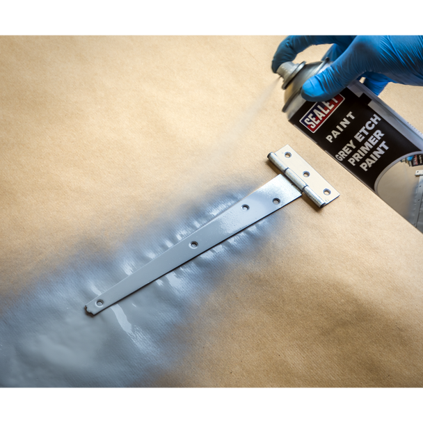 Sealey SCS062 ⏐ Etch Primer Paint 500ml, Grey - Pack of 6