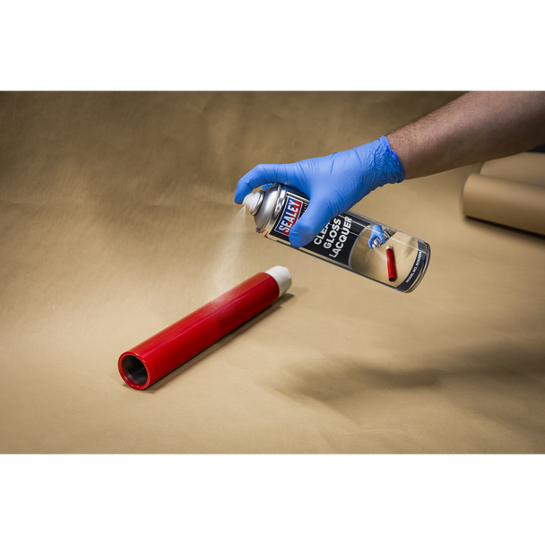 Sealey SCS065S ⏐ Gloss Lacquer 500ml - Clear