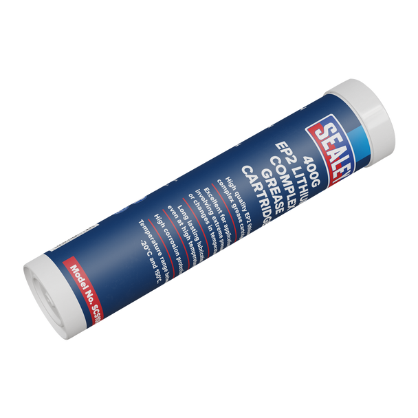 Sealey SCS106 ⏐ EP2 Lithium Complex Grease Cartridge 400g