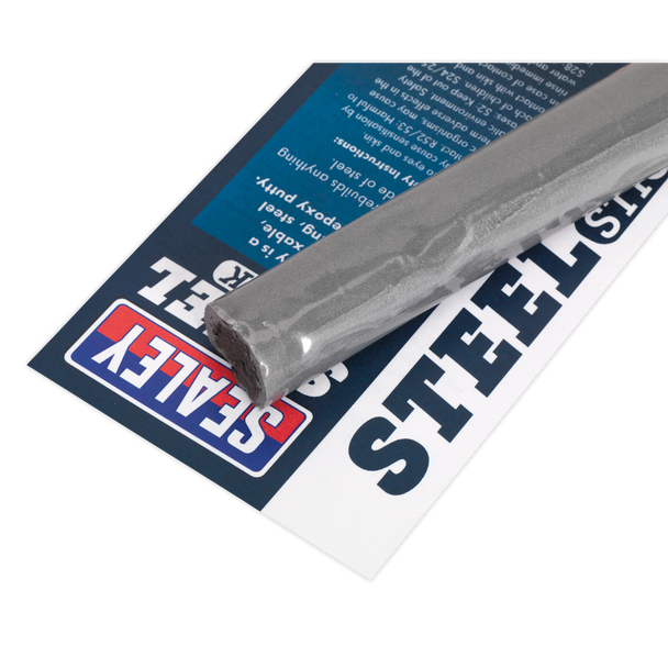Sealey SCS390 ⏐ Quick-Set Putty Metal Steel Stick 114g
