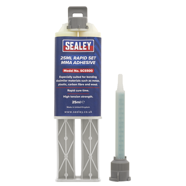Sealey SCS500 ⏐ Rapid Set MMA Adhesive 25ml