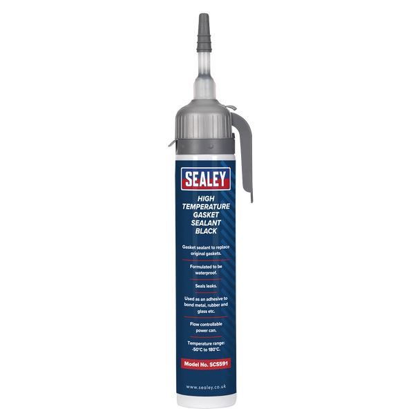 Sealey SCS591 ⏐ High Temperature Gasket Sealant Black 200ml
