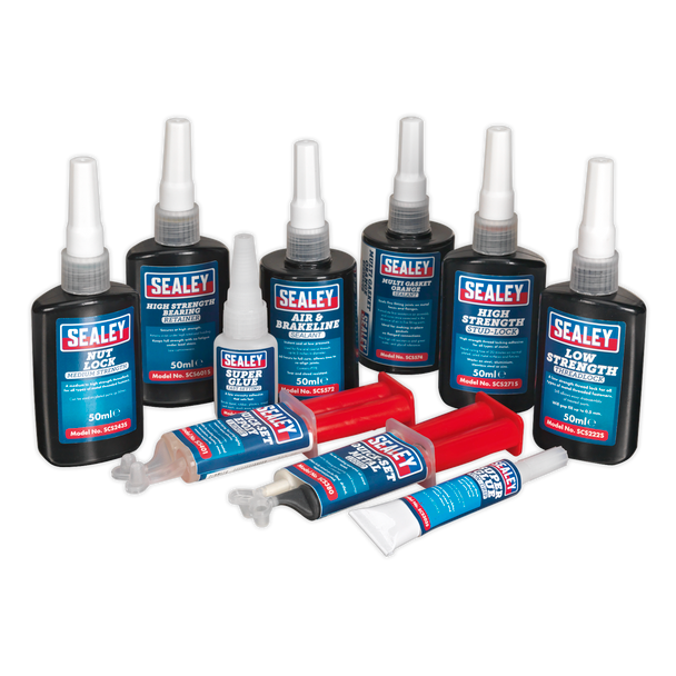 Sealey SCSKIT1 ⏐ Adhesive & Sealant Kit 10pc