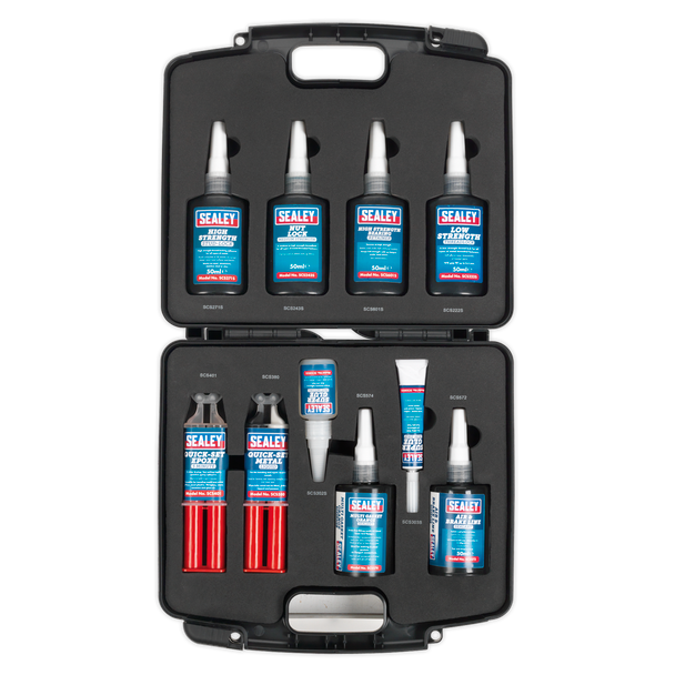 Sealey SCSKIT1 ⏐ Adhesive & Sealant Kit 10pc