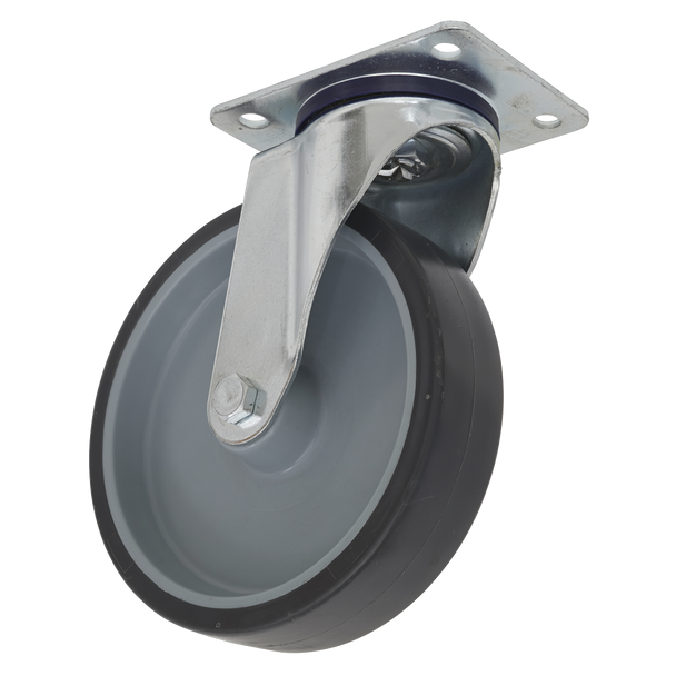 Sealey SCW2100SPEM ⏐ 100mm Castor Wheel with Swivel Plate