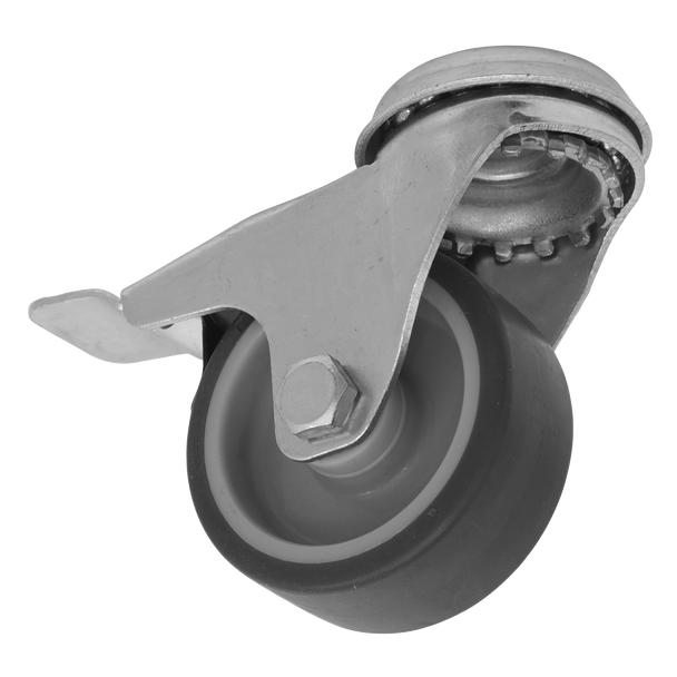 Sealey SCW250SBLEM ⏐ 50mm Castor Wheel with Bolt Hole & Total Lock