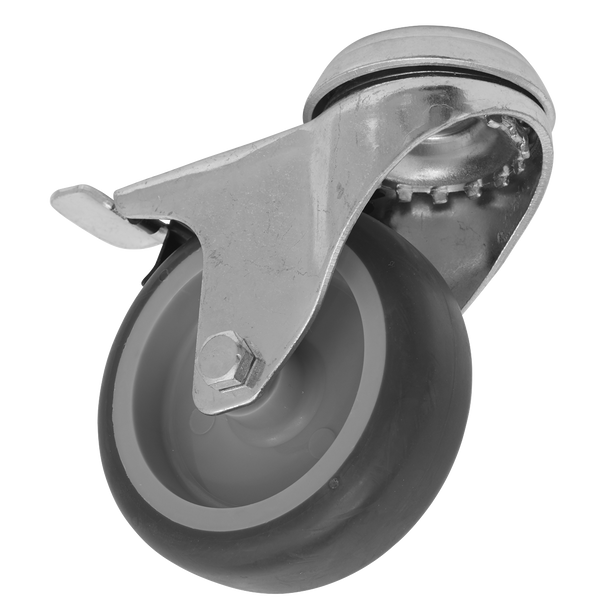 Sealey SCW275SBLEM ⏐ 75mm Castor Wheel with Bolt Hole & Total Lock