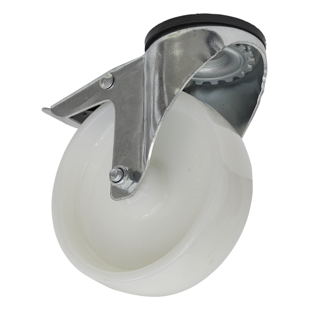 Sealey SCW4125SBL ⏐ 125mm Castor Wheel with Swivel Bolt Hole & Total Lock