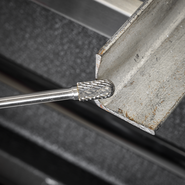 Sealey SDB02XL ⏐ Tungsten Carbide Rotary Burr Extra-Long Cylindrical Ball Nose 10mm