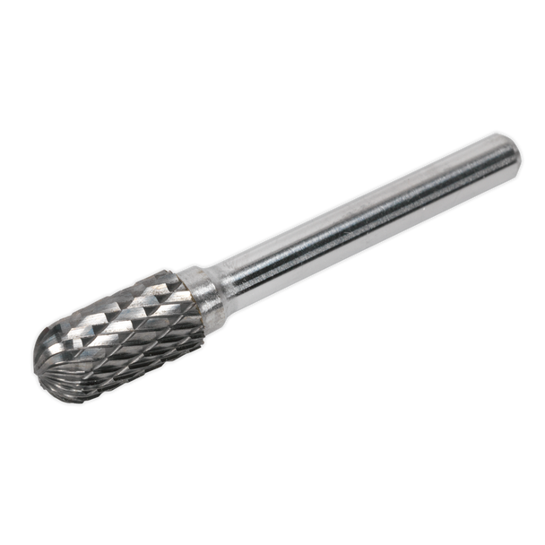 Sealey SDB02 ⏐ Cylindrical Ball Nose Tungsten Carbide Rotary Burr 10mm
