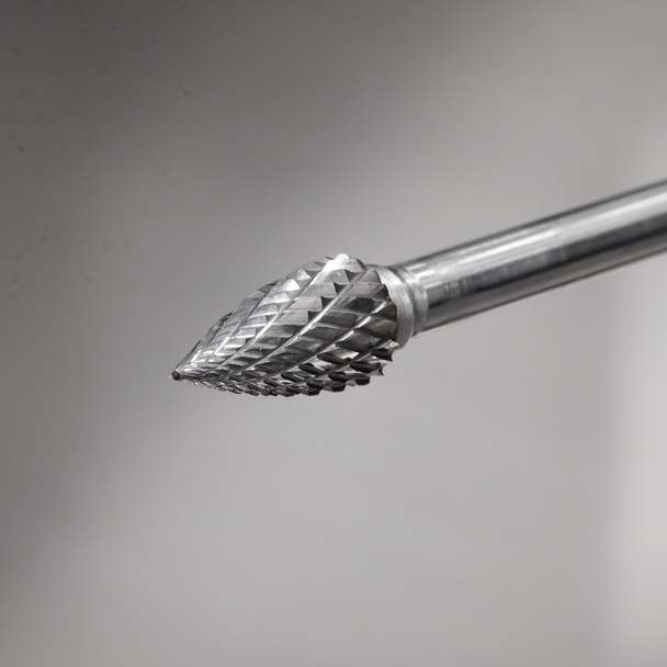 Sealey SDB03XL ⏐ Tungsten Carbide Rotary Burr Extra-Long Arc Pointed Nose 10mm