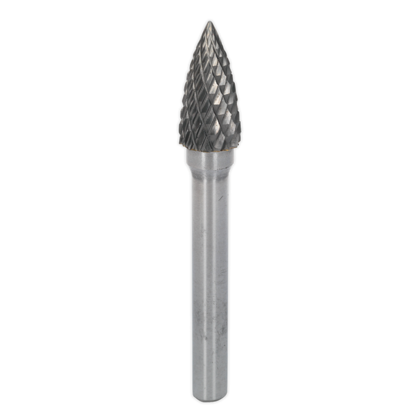 Sealey SDB03 ⏐ Arc Pointed Nose Tungsten Carbide Rotary Burr 10mm