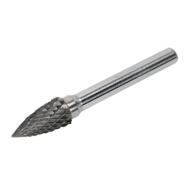 Sealey SDB03 ⏐ Arc Pointed Nose Tungsten Carbide Rotary Burr 10mm
