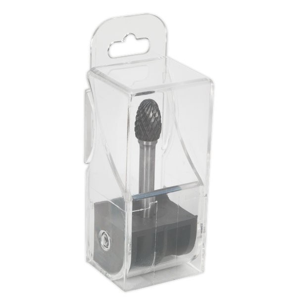 Sealey SDB04 ⏐ Oval Tungsten Carbide Rotary Burr 10mm