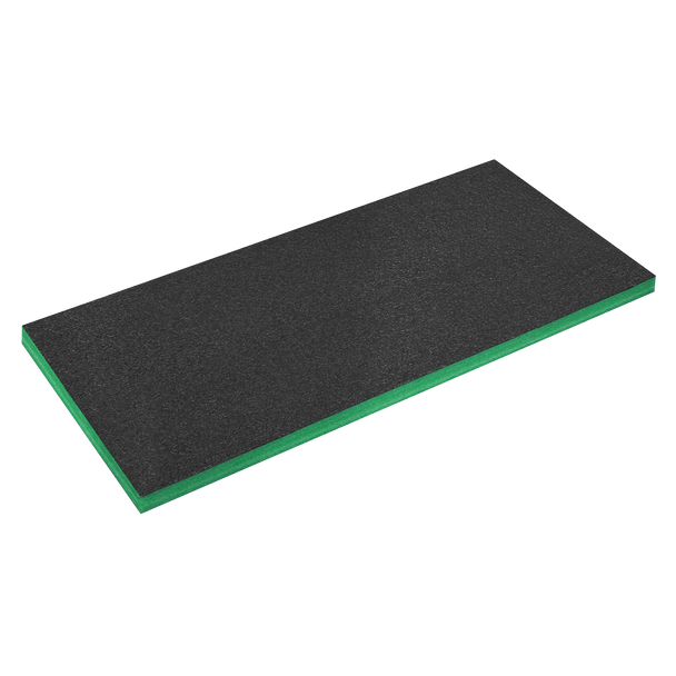 Sealey SF50G ⏐ Easy Peel Shadow Foam® 1200 x 550 x 50mm - Green/Black