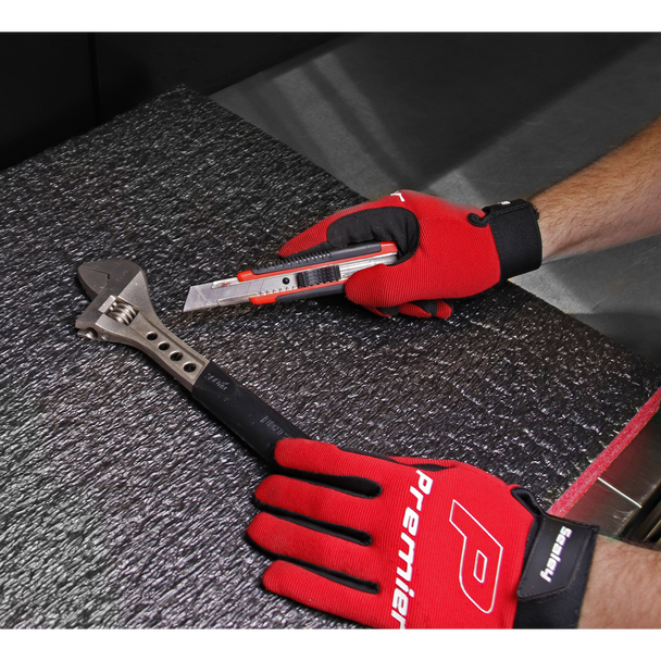 Sealey SF50R ⏐ Easy Peel Shadow Foam® 1200 x 550 x 50mm - Red/Black