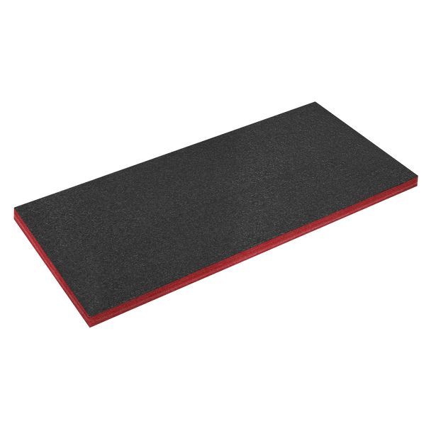 Sealey SF50R ⏐ Easy Peel Shadow Foam® 1200 x 550 x 50mm - Red/Black