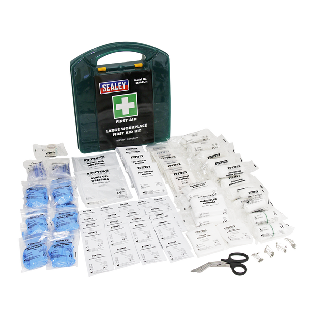 Sealey SFA01L ⏐ First Aid Kit, Large - BS 8599-1 Compliant