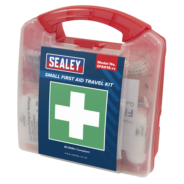Sealey SFA01S ⏐ First Aid Kit, Small - BS 8599-1 Compliant