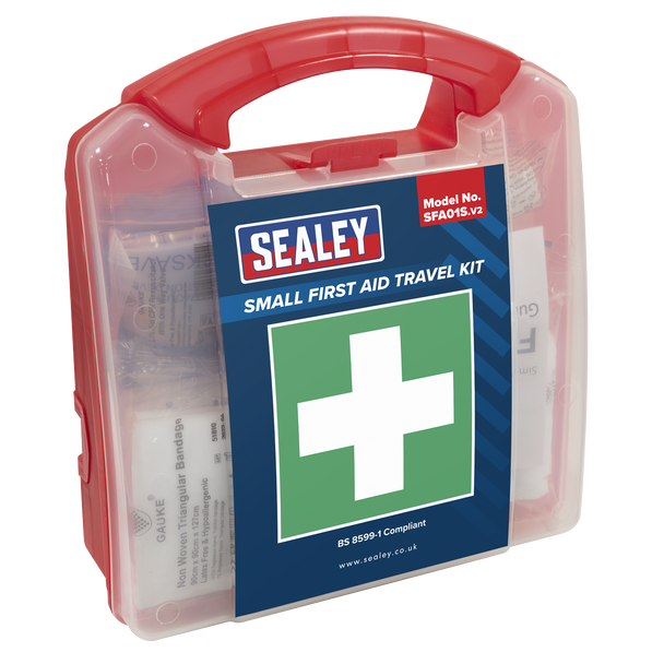 Sealey SFA01S ⏐ First Aid Kit, Small - BS 8599-1 Compliant