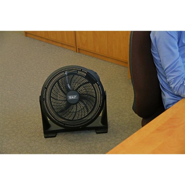 Sealey SFF16 ⏐ Desk/Floor Fan 3-Speed 16" 230V
