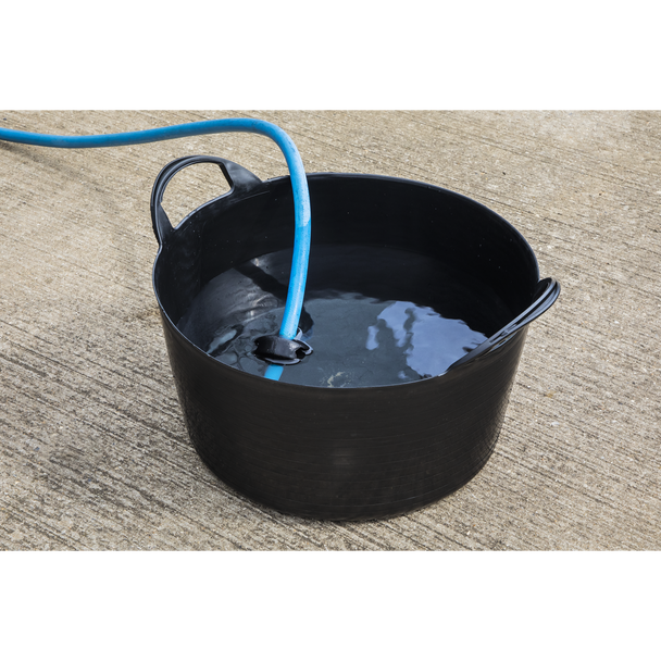 Sealey SFT30 ⏐ Heavy-Duty Flexi Tub 30L - Black