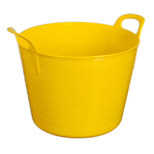 Sealey SFT40Y |Heavy-Duty Flexi Tub 40L - Yellow