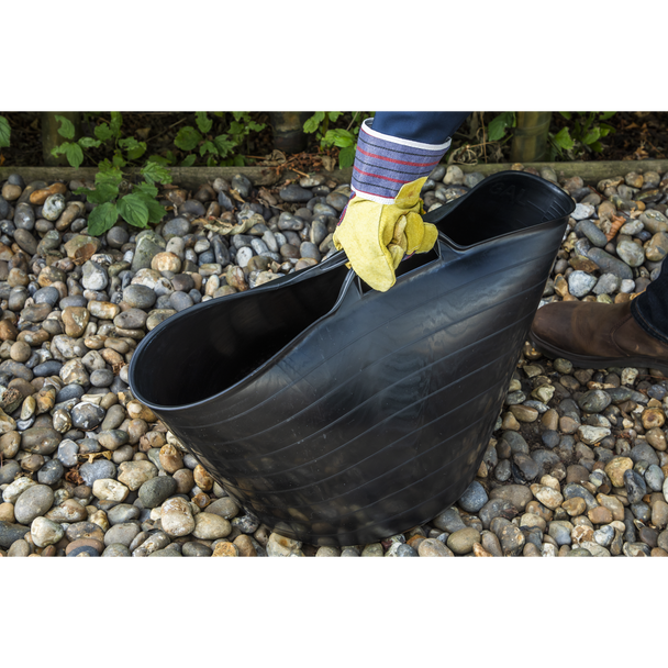 Sealey SFT40 ⏐ Heavy-Duty Flexi Tub 40L - Black