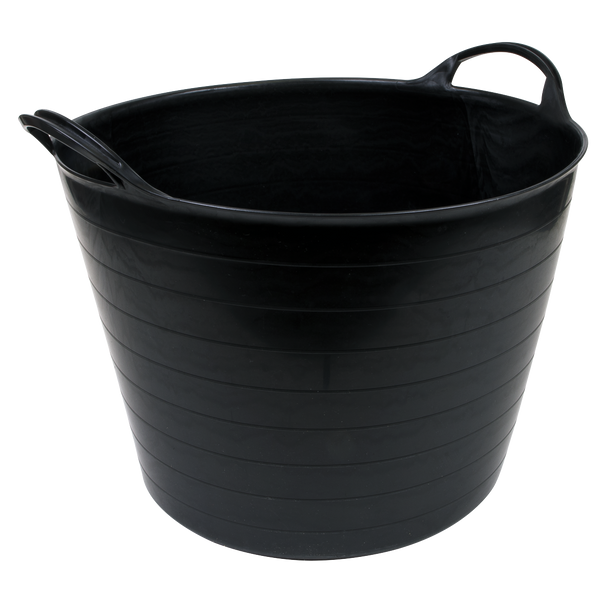 Sealey SFT40 ⏐ Heavy-Duty Flexi Tub 40L - Black
