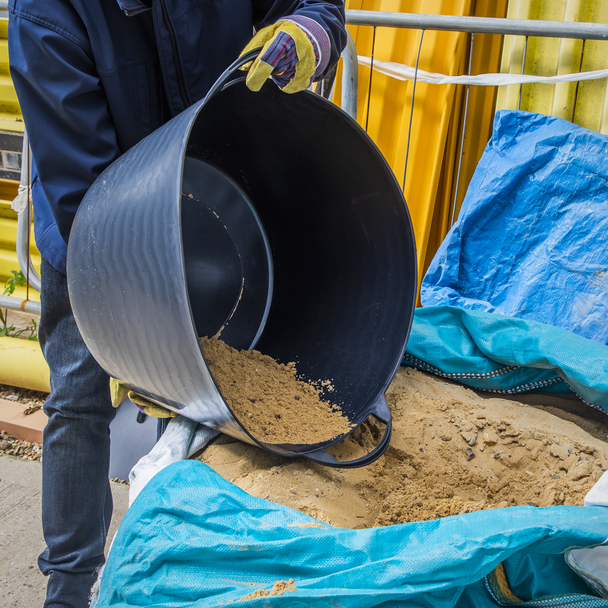 Sealey SFT65 ⏐ Heavy-Duty Flexi Tub 65L - Black