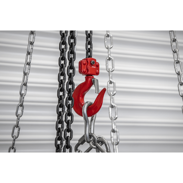 Sealey SG1000KITG ⏐ Portable Adjustable Gantry Frame with Geared Trolley Combo 1 Tonne