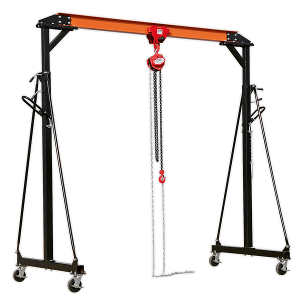 Sealey SG1000 ⏐ Portable Lifting Adjustable Gantry Frame 1 Tonne