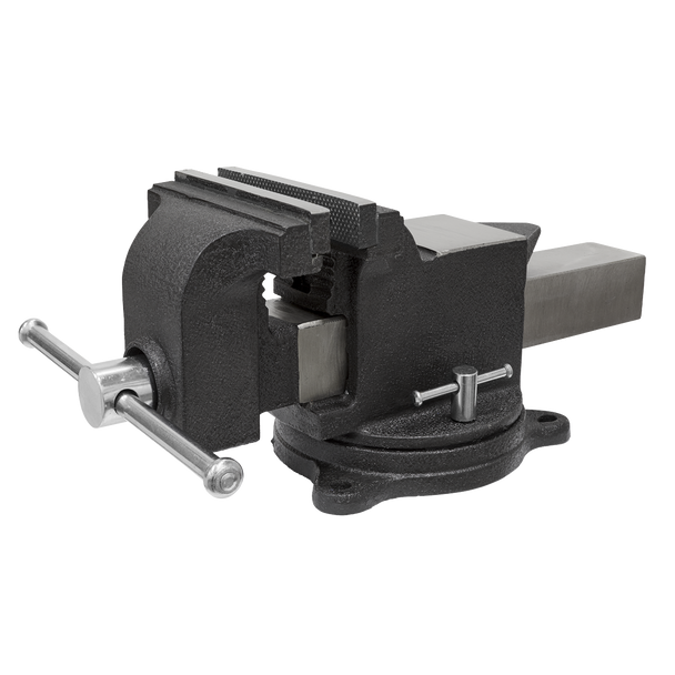 Sealey SGV200 ⏐ SG Iron Industrial Vice with Swivel Base 200mm