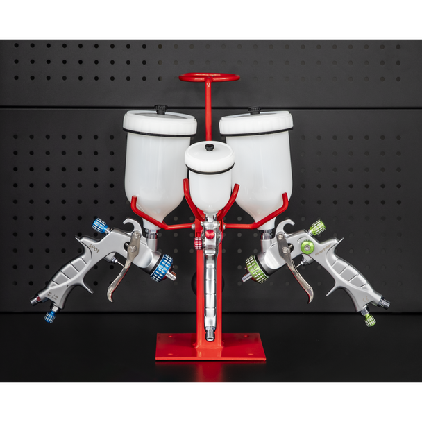 Sealey SH03 ⏐ Spray Gun & Filter Holder 3 Gun Capacity