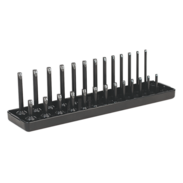 Sealey SH1414 ⏐ Premier Socket Holder 1/4"Sq Drive 4-15mm