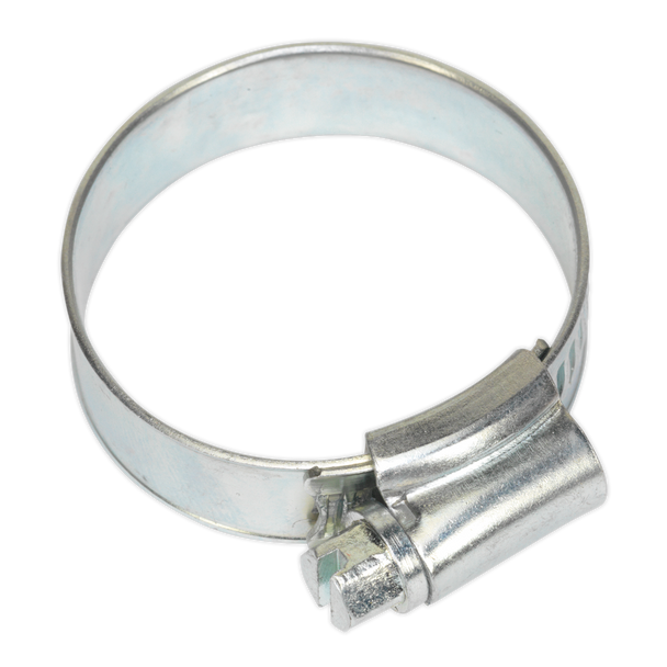 Sealey SHC1X ⏐ Zinc Plated Hose Clip 25-38mm - Pack of 20