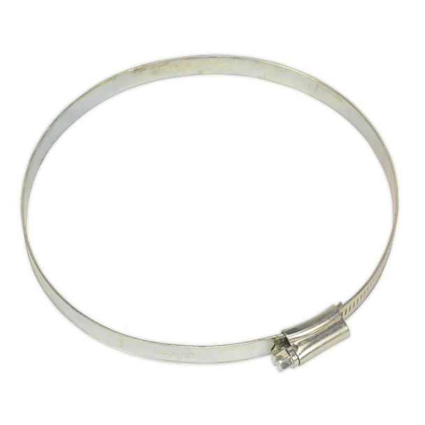 Sealey SHC6 ⏐ Zinc Plated Hose Clip 120-140mm - Pack of 10