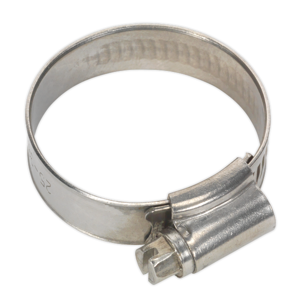 Sealey SHCSS1A ⏐ Stainless Steel Hose Clip 25-38mm - Pack of 10