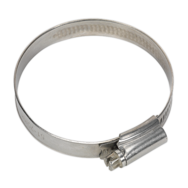 Sealey SHCSS2 ⏐ Stainless Steel Hose Clip 51-70mm - Pack of 10