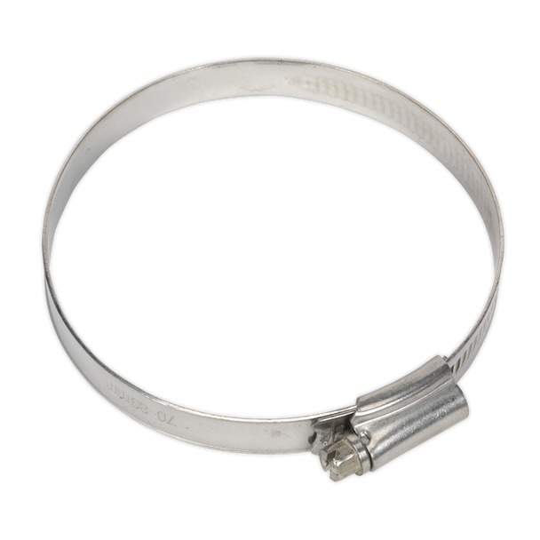 Sealey SHCSS3X ⏐ Stainless Steel Hose Clip 70-89mm - Pack of 5