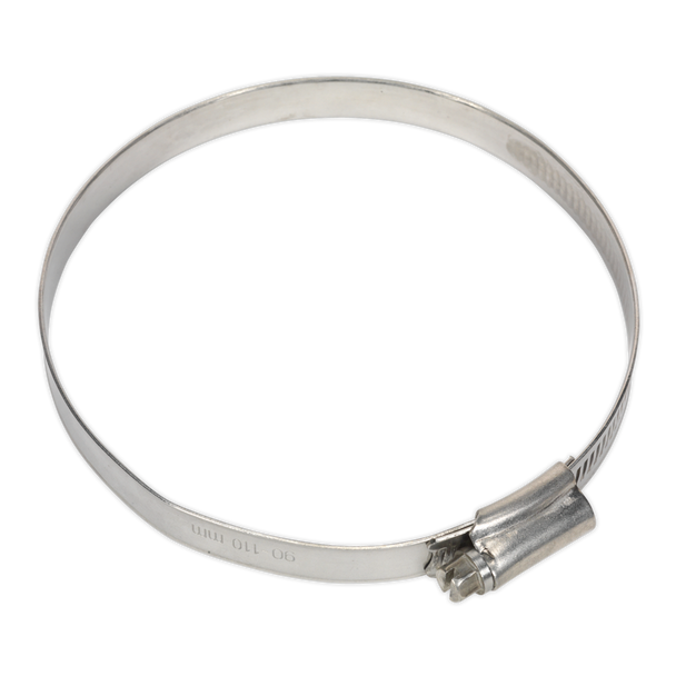 Sealey SHCSS4X ⏐ Stainless Steel Hose Clip 90-110mm - Pack of 5